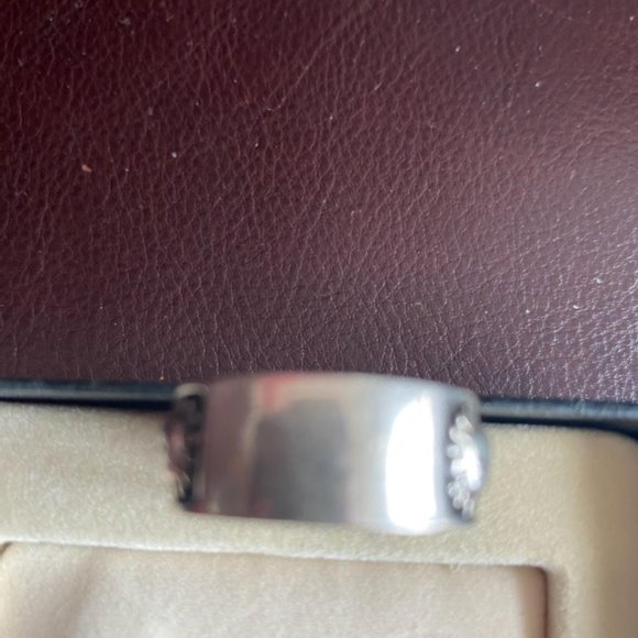 STERLING SILVER  925  RING  SIGN - Picture 2 of 2